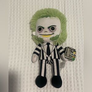 Small Beetlejuice stuffed animal from the Just Play brand.